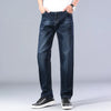 6 Colors Spring Summer Men's Thin Straight-leg Loose Jeans Classic Style  Advanced Stretch Baggy Pants Male Plus Size 40 42 44