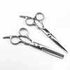 Professional Hairdressing scissors hair styling tool straight scissors 6 inch Cutting & Thinning scissors Barber shears