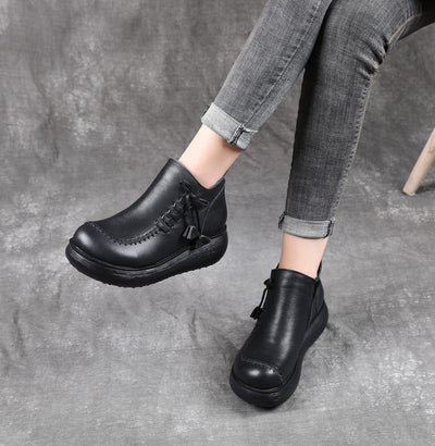 Women Shoes 2022 New Women Genuine Leather Casual Shoes Breathable Fashion Waterproof Flat Platform Shoes Women Sneaker