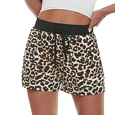 Summer Women Shorts High Waist Drawstring Wide Leg Short Women Sports Short Sweat Shorts Woman Short pants.