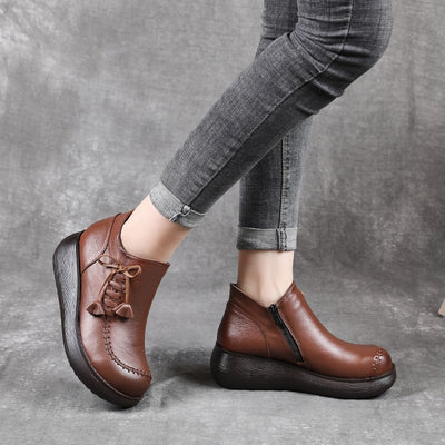 Women Shoes 2022 New Women Genuine Leather Casual Shoes Breathable Fashion Waterproof Flat Platform Shoes Women Sneaker