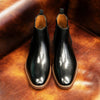 Brand Men Chelsea Boots Work Shoes Genuine Cow Leather Handmade Boot Shoes for Formal Dress Formal Business Party New