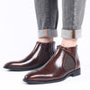 Chelsea Ankle Boots Business Dress Short Boots Outdoor Leather Boots Men Shoes Size