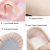 USHINE Yoga Slippers Gym Teacher Yoga Ballet Dance Shoes For Girls Women Ballet Shoes Canvas Kids Children