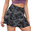 Tennis Skirts Women Badminton Golf Tennis Pleated Skirt High Waist Pocket Fitness Shorts Camouflage Printed Sport Skorts