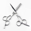 Professional Hairdressing scissors hair styling tool straight scissors 6 inch Cutting & Thinning scissors Barber shears