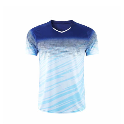 Men Suit Badminton wear short-sleeved shirt quick-drying breathable shorts competition training suit  sportswear