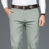 2020 Autumn New Men's Bamboo Fiber Casual Pants Classic Style Business Fashion Khaki Stretch Cotton Trousers Male Brand Clothes