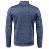 2022 Autumn Winter Men Zipper Knit Long Sleeves Thin Cashmere Fashion Top Sweater Coat