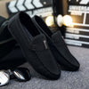 Leather Men Shoes Luxury Brand  Italian Casual Mens Loafers Moccasins Breathable Slip On Black Man Driving Designer Shoes