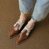 2023 New Fashion Muller Shoes New High-Quality Cowhide Comfortable High Heel Slippers Simple Home Slippers Daily Casual Shoes