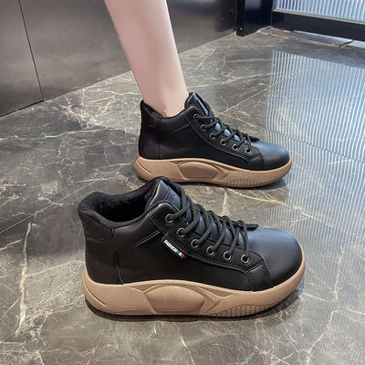 Sneakers Women Shoes 2022 Platform Casual Loafers Solid Color Women Flats Oxford Sports Vulcanized Shoes Autumn