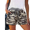 Summer Women Shorts High Waist Drawstring Wide Leg Short Women Sports Short Sweat Shorts Woman Short pants.