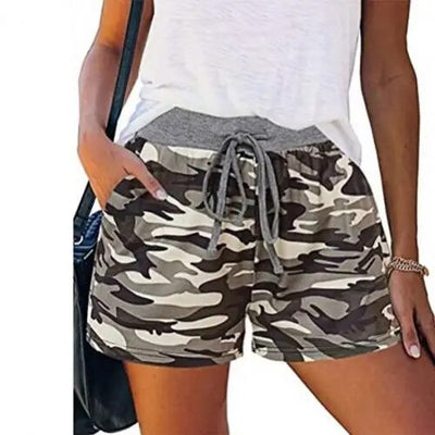 Summer Women Shorts High Waist Drawstring Wide Leg Short Women Sports Short Sweat Shorts Woman Short pants.