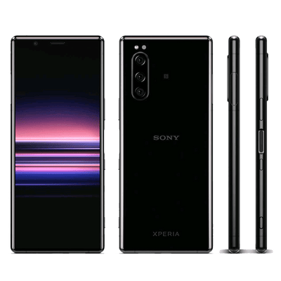 Sony Xperia 5 J9210 Android Mobile Phone 4G LTE 6.1" Octa Core 6GB&128GB Dual SIM 13MP&5MP Triple Cameras NFC Fingerprint