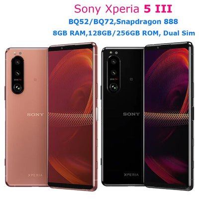 Sony Xperia 5III Original Phone 6.1"Snapdragon 888 Octa Core Triple 12MP Dual Sim