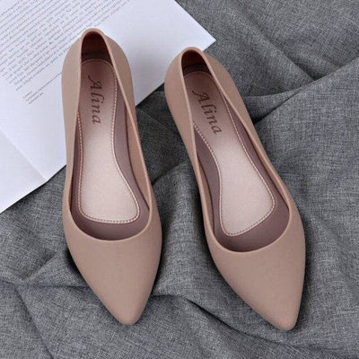 Pointed Wedges  women shoes  spring autumn shoes women Elegant Shallow Work Low heel Slip-On