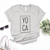 Yoga square Print Women T-shirts Cotton Casual Funny t Shirt For Lady  Yong Girl Top Tee Hipster 6 Color