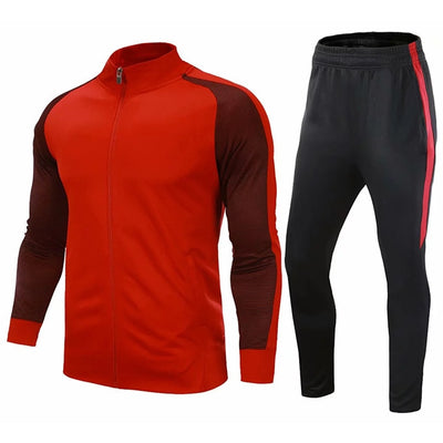 Men's soccer jerseys soccer tracksuit  Football  jerseys Boys training football shirt pants Soccer uniform kits