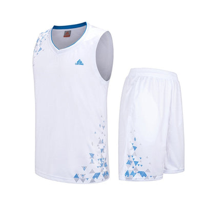 Kids Basketball Jersey Sets Uniforms kits Child Boys Girls Sports clothing Breathable Youth Training basketball jerseys shorts