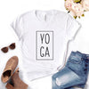 Yoga square Print Women T-shirts Cotton Casual Funny t Shirt For Lady  Yong Girl Top Tee Hipster 6 Color