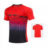 Tennis shirts Female Male , Girl Table Tennis Kit uniforms , Polyester Badminton T Shirt , Ping Pong Clothes Team Game Jerseys