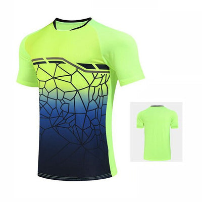 Tennis shirts Female Male , Girl Table Tennis Kit uniforms , Polyester Badminton T Shirt , Ping Pong Clothes Team Game Jerseys