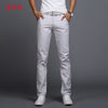 New Casual Pants Men Cotton Slim Fit Chinos Style