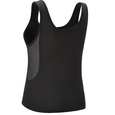 Yoga Top Female Fitness Crop Top Gym Workout T-shirts Sleeveless Vest Running Training Clothes For Women