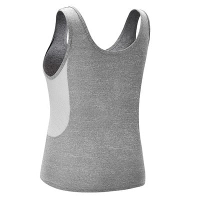 Yoga Top Female Fitness Crop Top Gym Workout T-shirts Sleeveless Vest Running Training Clothes For Women