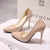 Women Shoes Pointed Toe Pumps Patent Leather Dress High Heels Boat Shoes