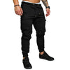 Pants Hip Hop Harem Joggers Pants  New Male Trousers Men Joggers Solid Multi-pocket Pants