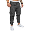 Pants Hip Hop Harem Joggers Pants  New Male Trousers Men Joggers Solid Multi-pocket Pants