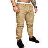 Pants Hip Hop Harem Joggers Pants  New Male Trousers Men Joggers Solid Multi-pocket Pants