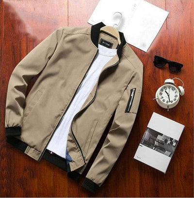 Men's Jackets Spring Autumn Casual Coats Jacket Slim Fashion Outwear Men's Brand Clothing