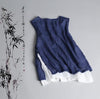 Summer New Arts Style Women sleeveless Tank Tops cotton linen Casual