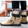 Winter Fashion Casual Shoes Men Warm Fur Boots High Top Flat Male Nonslip Ankle Boots Outdoor Softy Sneakers Botas Hombre