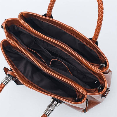 Luxury handbags women bags designer Crossbody shoulder bags for women 2021 Vintage Oil Wax leather bag sac