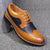 Oxford Shoes Men Brogues Shoes Lace-Up Bullock Business Wedding Dress Shoes Male Formal Shoes