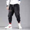 Hip Hop Cargo Pants Men's Jeans Cargo Pants Elastic  pants Joggers Pants