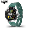 LIGE Fashion Full Circle Touch Screen Men's Smart Watches  IP68 Waterproof Sports Fitness Watch Luxury Smart Watch for men