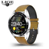 LIGE Fashion Full Circle Touch Screen Men's Smart Watches  IP68 Waterproof Sports Fitness Watch Luxury Smart Watch for men