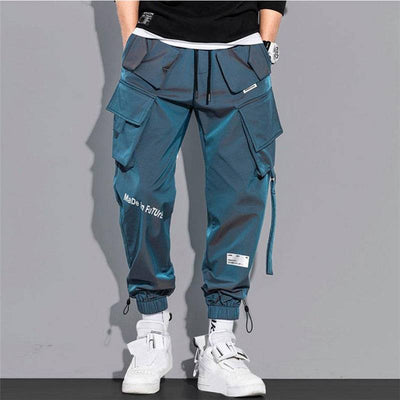 Men's Cargo Pants Fashion Hip Hop Multi-pocket Trousers Trendy Streetwear  Sweatpants