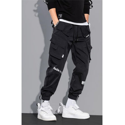 Men's Cargo Pants Fashion Hip Hop Multi-pocket Trousers Trendy Streetwear  Sweatpants