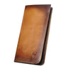 New Fashion Male Genuine Leather Designer Organizer Standard Business Card Holder Checkbook Long Chain