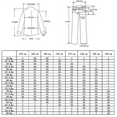 Classic Mid-Rise Straight Denim Casual Jeans Long Pants Comfortable Loose Fit