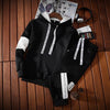 Streetwear Tracksuit Casual Hoodies Sweatshirt +Sweatpants 2 Piece Set