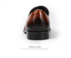 Men Goodyear Welted Shoes Mens Designer Brand Platform Brogues Dress Genuine Leather Brown Laces Wedding Shoes Phenkang