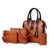 Women Luxury Handbag Set 4pcs/Set Women Leather Purse and Handbags Top-Handle Bag Female Shoulder Bag