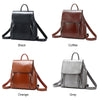 Soft Genuine Leather Fashion Backpack Purse for Women Mini Mochila Daily School Backpacks Teenagers Girls Casual Handbag